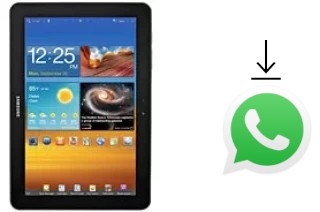 Cómo instalar WhatsApp en un Samsung Galaxy Tab 8.9 P7310