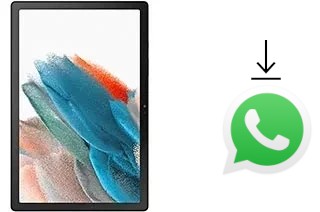 Cómo instalar WhatsApp en un Samsung Galaxy Tab A8 10.5 (2021)