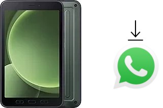 Cómo instalar WhatsApp en un Samsung Galaxy Tab Active5