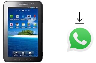 Cómo instalar WhatsApp en un Samsung P1000 Galaxy Tab