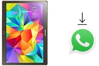 Cómo instalar WhatsApp en un Samsung Galaxy Tab S 10.5