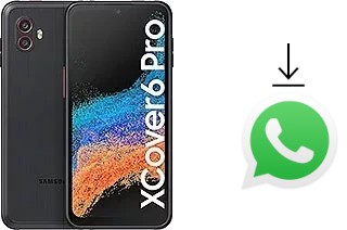 Cómo instalar WhatsApp en un Samsung Galaxy Xcover6 Pro