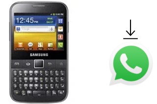 Cómo instalar WhatsApp en un Samsung Galaxy Y Pro B5510