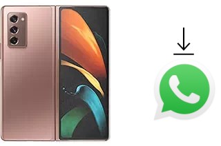 Cómo instalar WhatsApp en un Samsung Galaxy Z Fold2 5G