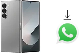 Cómo instalar WhatsApp en un Samsung Galaxy Z Fold6