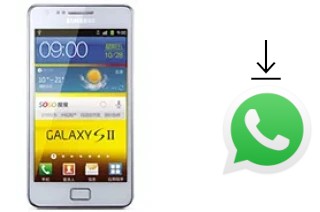 Cómo instalar WhatsApp en un Samsung I9100G Galaxy S II