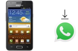 Cómo instalar WhatsApp en un Samsung I9103 Galaxy R