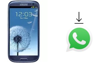 Cómo instalar WhatsApp en un Samsung I9300 Galaxy S III