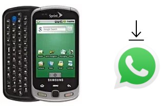 Cómo instalar WhatsApp en un Samsung M900 Moment