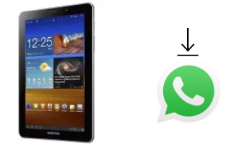 Cómo instalar WhatsApp en un Samsung P6800 Galaxy Tab 7.7