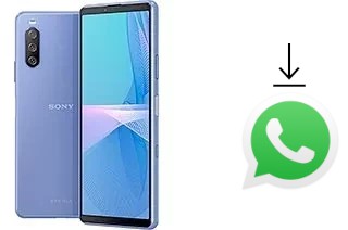 Cómo instalar WhatsApp en un Sony Xperia 10 III