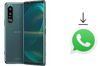 Cómo instalar WhatsApp en un Sony Xperia 5 III