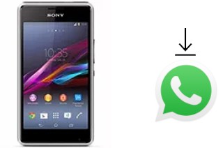 Cómo instalar WhatsApp en un Sony Xperia E1 II