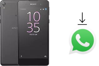 Cómo instalar WhatsApp en un Sony Xperia E5