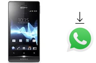 Cómo instalar WhatsApp en un Sony Xperia miro