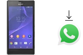 Cómo instalar WhatsApp en un Sony Xperia T3