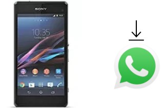 Cómo instalar WhatsApp en un Sony Xperia Z1 Compact