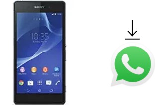 Cómo instalar WhatsApp en un Sony Xperia Z2a