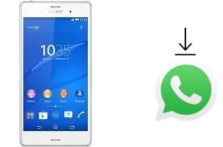 Cómo instalar WhatsApp en un Sony Xperia Z3 Dual