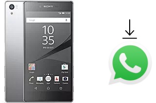 Cómo instalar WhatsApp en un Sony Xperia Z5 Premium