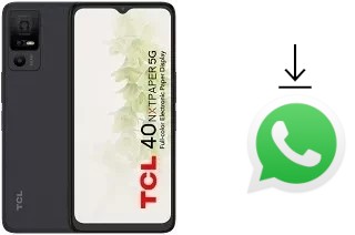 Cómo instalar WhatsApp en un TCL 40 NxtPaper 5G