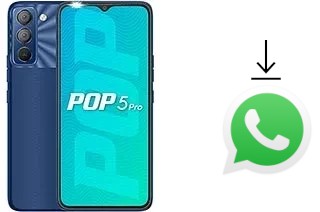 Cómo instalar WhatsApp en un Tecno Pop 5 Pro