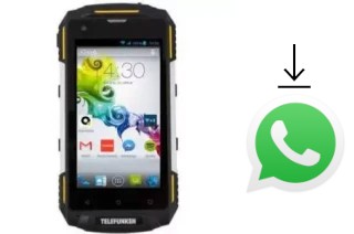 Cómo instalar WhatsApp en un TELEFUNKEN Telefunken Outdoor LTE