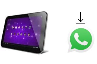 Cómo instalar WhatsApp en un Toshiba Excite 10 SE