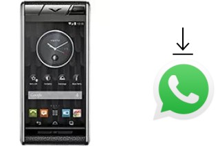 Cómo instalar WhatsApp en un Vertu Aster