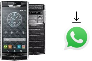 Cómo instalar WhatsApp en un Vertu Signature Touch