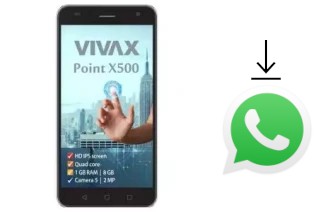 Cómo instalar WhatsApp en un Vivax Point X500