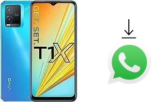 Cómo instalar WhatsApp en un vivo T1x (India)