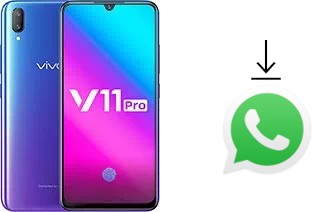 Cómo instalar WhatsApp en un vivo V11 (V11 Pro)