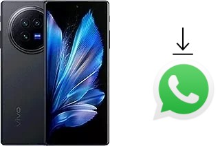 Cómo instalar WhatsApp en un vivo X Fold3