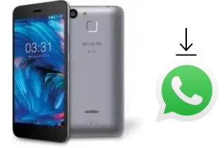 Cómo instalar WhatsApp en un Wolder Wiam 34