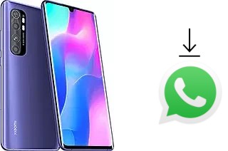 Cómo instalar WhatsApp en un Xiaomi Mi Note 10 Lite