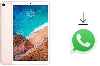 Cómo instalar WhatsApp en un Xiaomi Mi Pad 4 Plus