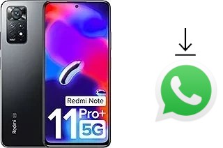 Cómo instalar WhatsApp en un Xiaomi Redmi Note 11 Pro+ 5G