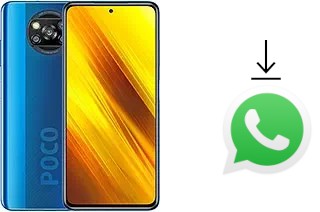 Cómo instalar WhatsApp en un Xiaomi Poco X3 NFC