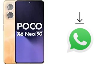 Cómo instalar WhatsApp en un Xiaomi Poco X6 Neo