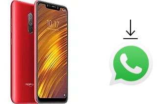 Cómo instalar WhatsApp en un Xiaomi Pocophone F1