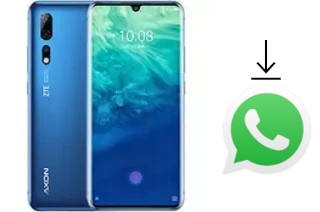 Cómo instalar WhatsApp en un ZTE Axon 10 Pro