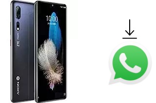 Cómo instalar WhatsApp en un ZTE Axon 10s Pro 5G