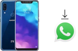 Cómo instalar WhatsApp en un ZTE Axon 9 Pro