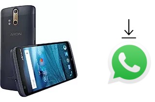 Cómo instalar WhatsApp en un ZTE Axon Pro