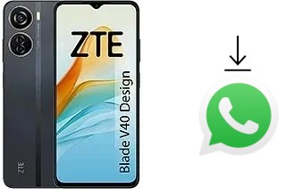 Cómo instalar WhatsApp en un ZTE Blade V40 Design