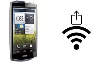 Generar QR con la clave Wifi en un Acer CloudMobile S500