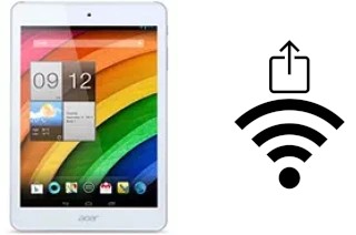 Generar QR con la clave Wifi en un Acer Iconia A1-830