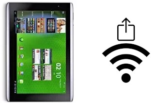 Generar QR con la clave Wifi en un Acer Iconia Tab A501