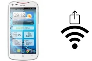 Generar QR con la clave Wifi en un Acer Liquid E2